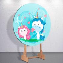 Capas Painel Sublimadas Redondo Para Festa Infantil Estilo Unicórnio Mágico E Pónei Veste Fácil Tama Capas Painel Sublimadas Redondo Para Festa Infantil Estilo Unicórnio Mágico E Pónei Veste Fácil Tama