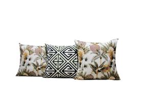 Capas para Almofadas 40x40 Tecido Estampado Conjunto 3 Peças - Nallu Decor