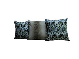 Capas para Almofadas 45 x 45 Estampadas Conjunto 3 Peças - Nallu Decor