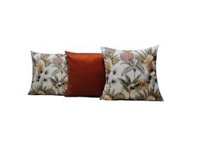 Capas para Almofadas 55 x 55 Estampa Floral Conjunto 3 Peças - Nallu Decor