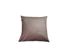 Capas para Almofadas 55 x 55 Tecido Veludo Cor Bege Escuro - Nallu Decor Capas para Almofadas 55 x 55 Tecido Veludo Cor Bege Escuro - Nallu Decor