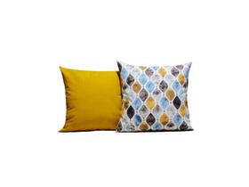 Capas para Almofadas 60 x 60 Tecido Algodão Conjunto 2 Peças - Nallu Decor
