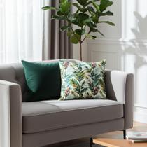 Capas para Almofadas 60x60 Estampa Floral Conjunto 2 Peças - Nallu Decor