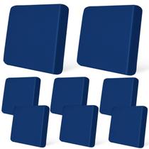 Capas para almofadas de pátio pickyNproud 8 peças azul royal laváveis Capas para almofadas de pátio pickyNproud 8 peças azul royal laváveis
