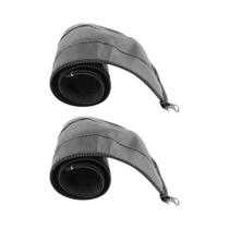 Capas Para Apoio De Braço De Carrinho De Bebê Em Couro PU Com Zíper, Protetor Universal Para Alça De