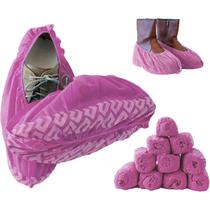 Capas para botas e sapatos Blue Shoe Guys Pink Large, pacote com 100 Capas para botas e sapatos Blue Shoe Guys Pink Large, pacote com 100