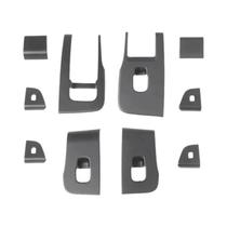 Capas Para Botões Do Interruptor Do Vidro Elétrico Tesla Model Y/3/3+ Adesivos De Acabamento Capas Para Botões Do Interruptor Do Vidro Elétrico Tesla Model Y/3/3+ Adesivos De Acabamento