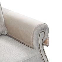 Capas para braços de sofá MINJIATEX 51 x 61 cm antiderrapantes com renda, kit com 2 Capas para braços de sofá MINJIATEX 51 x 61 cm antiderrapantes com renda, kit com 2