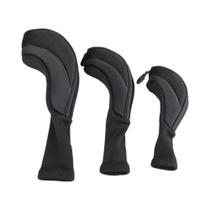 Capas Para Cabeça De Taco De Golfe De Pescoço Longo, Conjunto De 3 Peças Numeradas, Protetores De