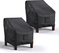 Capas para Cadeiras de Jardim Mrrihand Impermeáveis 74 x 76 x 91 cm - Kit com 2
