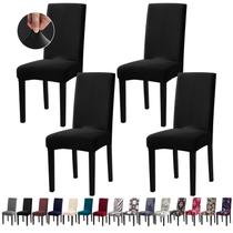 Capas para cadeiras de sala de jantar Fafua Stretch, conjunto de 4 laváveis