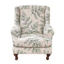 Capas para cadeiras Wing KRFOONN com estampa elástica, 2 peças