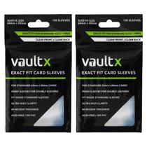 Capas para cartas colecionáveis Vault X Exact Fit (pacote com 200)