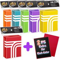 Capas para Cartas Toyopeny 66x91 mm Foscas 6 Cores 612 Unidades