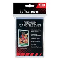 Capas para cartões Ultra Pro Premium Clear 100 quilates, tamanho padrão