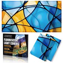 Capas para Luminária Fluorescente ANGSYLTH 122 x 61 cm com Ímã, Kit com 2 Capas para Luminária Fluorescente ANGSYLTH 122 x 61 cm com Ímã, Kit com 2