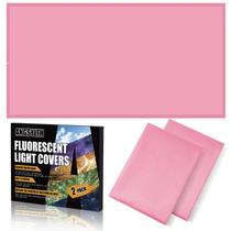 Capas para luz fluorescente ANGSYLTH 122 x 61 cm rosa, 2 unidades Capas para luz fluorescente ANGSYLTH 122 x 61 cm rosa, 2 unidades