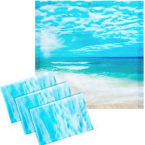 Capas para luz fluorescente VIHOSE 61 x 61 cm magnéticas, 4 peças Capas para luz fluorescente VIHOSE 61 x 61 cm magnéticas, 4 peças