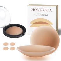 Capas para mamilos Honeysea Coco, silicone reutilizável, 2 pares