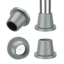 Capas para pés Supregear, 4 unidades, 2,9 cm de diâmetro interno, borracha antiderrapante Capas para pés Supregear, 4 unidades, 2,9 cm de diâmetro interno, borracha antiderrapante