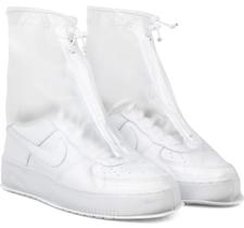 Capas para sapatos de chuva Galashield à prova d'água, reutilizáveis, transparentes