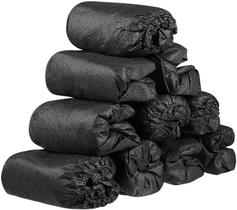 Capas para sapatos SMAIGE descartáveis, pacote com 100 pares (50 pares), pretas Capas para sapatos SMAIGE descartáveis, pacote com 100 pares (50 pares), pretas