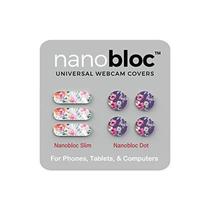 Capas para webcam Eyebloc Nanobloc Universal de 7 peças florais Capas para webcam Eyebloc Nanobloc Universal de 7 peças florais