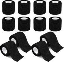 Capas Pretas Descartáveis para Tatuagem, 3, 6, 12, 24, 48 Peças, Bandagem Para Máquina De