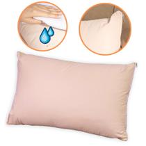 Capas Protetor Travesseiro Impermeável 50 cm x 70 cm com Zíper Anti-Ácaro Confortável