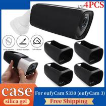 Capas Protetoras De Silicone Para Eufycam S330 2 3 4 Unidades Capa Protetora De Câmera