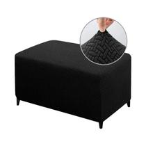 Capas Protetoras De Tecido Elástico Com Alto Teor De Elastano Para Otomanas Retangulares E Apoios De