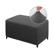 Capas Protetoras De Tecido Elástico Com Alto Teor De Elastano Para Otomanas Retangulares E Apoios De