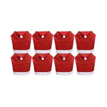 Capas Protetoras Para Cadeiras Com Tema De Natal E Papai Noel, 1-10 Peças, Decoração Para Mesas De