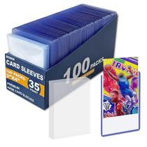 Capas Protetoras para Cartas NIXITLO, Pacote com 200 Unidades, Transparentes Capas Protetoras para Cartas NIXITLO, Pacote com 200 Unidades, Transparentes