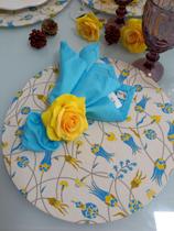 Capas sousplat 100% algodão