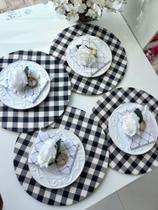 Capas sousplat 100% algodão