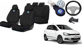 Capas Tecido Fox 2003-2022 + Volante + Chaveiro VW Capas Tecido Fox 2003-2022 + Volante + Chaveiro VW
