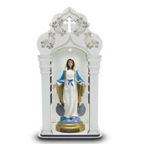 Capela 34 cm com Imagem de Nossa Senhora das Medalhas - Procade