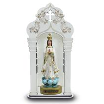 Capela 34 cm com Imagem de Nossa Senhora de Fátima - Produto