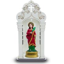 Capela 34 cm com Imagem de Santa Luzia Inquebrável - Procade
