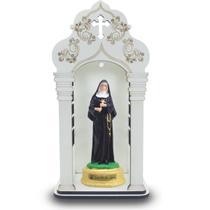 Capela 34 cm com Imagem de Santa Rita de Cássia Inquebrável - Procade