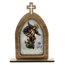 Capela Capelinha Nossa Senhora Do Apocalipse Carvalho 24Cm
