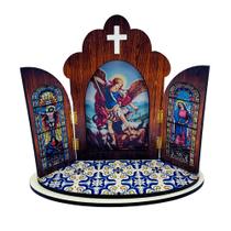 Capela Capelinha Portuguesa São Miguel Arcanjo MDF