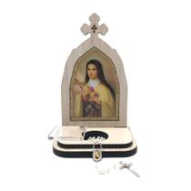 Capela Com Porta Intenções E Terço Santa Terezinha