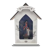 Capela Consagração Maria Passa Na Frente MDF 22 cm Capela Consagração Maria Passa Na Frente MDF 22 cm