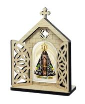 Capela de Nossa Senhora Aparecida com Porta Vazada Capela de Nossa Senhora Aparecida com Porta Vazada
