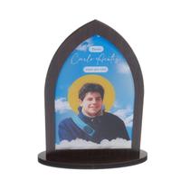 Capela do Beato Carlo Acutis Resinada em MDF 15cm