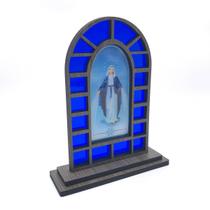 Capela Em Mdf Vitral Nossa Senhora Das Graças