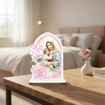 Capela Floral Divina Providência MDF e Acrílico