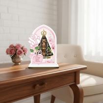 Capela Floral Nossa Senhora Aparecida MDF e Acrílico Capela Floral Nossa Senhora Aparecida MDF e Acrílico